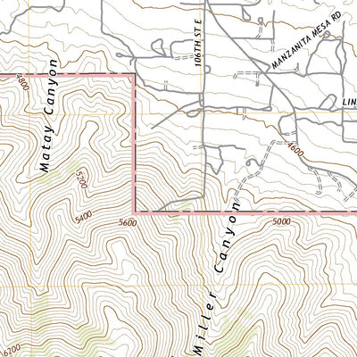 United States Geological Survey Juniper Hills, CA (2021, 24000-Scale) digital map