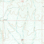 United States Geological Survey Juniper, ID (1973, 24000-Scale) digital map