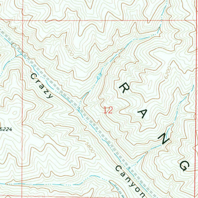 United States Geological Survey Juniper, ID (1973, 24000-Scale) digital map