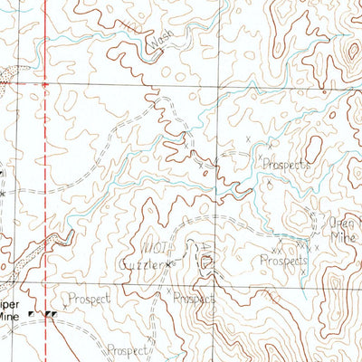 United States Geological Survey Juniper Mine, NV-CA (1984, 24000-Scale) digital map