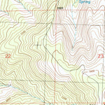 United States Geological Survey Juniper Mountain, CO (1986, 24000-Scale) digital map