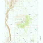 United States Geological Survey Juniper Mountain, OR (1984, 24000-Scale) digital map