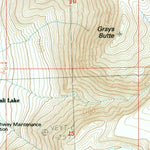 United States Geological Survey Juniper Mountain, OR (1984, 24000-Scale) digital map