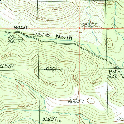 United States Geological Survey Juniper Mountains, AZ (1986, 24000-Scale) digital map
