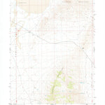 United States Geological Survey Juniper Pass, NV (1981, 24000-Scale) digital map