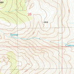 United States Geological Survey Juniper Pass, NV (1981, 24000-Scale) digital map
