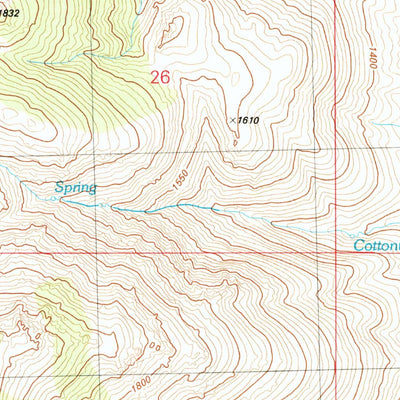 United States Geological Survey Juniper Pass, NV (1981, 24000-Scale) digital map