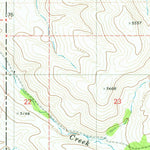 United States Geological Survey Juniper Point, OR-ID (1980, 24000-Scale) digital map