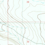United States Geological Survey Juniper Ranch, ID (1980, 24000-Scale) digital map
