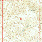 United States Geological Survey Juniper Ridge, OR (1969, 24000-Scale) digital map
