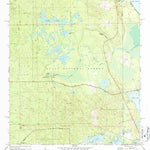 United States Geological Survey Juniper Springs, FL (1972, 24000-Scale) digital map