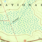 United States Geological Survey Juniper Springs, FL (1972, 24000-Scale) digital map