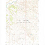 United States Geological Survey Juniper Spur, ND (1982, 24000-Scale) digital map