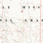 United States Geological Survey Juniper Spur, ND (1982, 24000-Scale) digital map