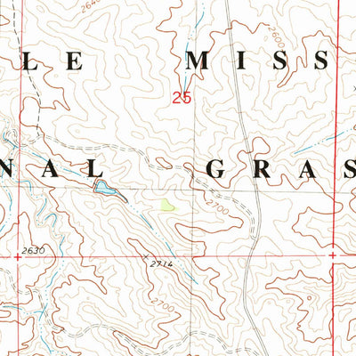 United States Geological Survey Juniper Spur, ND (1982, 24000-Scale) digital map