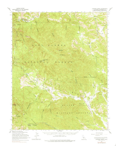 United States Geological Survey Junipero Serra, CA (1961, 62500-Scale) digital map
