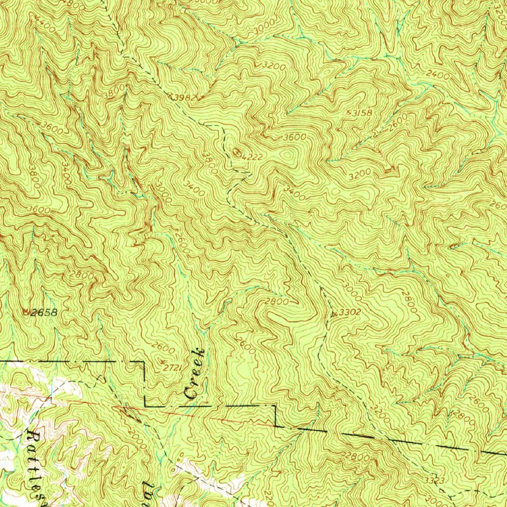 Junipero Serra, CA (1961, 62500-Scale) Map by United States Geological ...