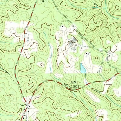 United States Geological Survey Juno, GA (1964, 24000-Scale) digital map