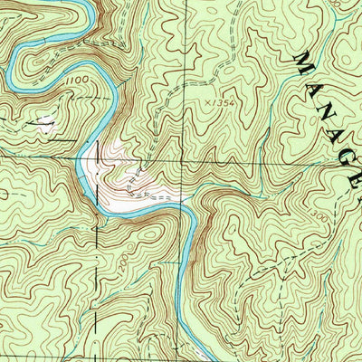 United States Geological Survey Juno, GA (1997, 24000-Scale) digital map