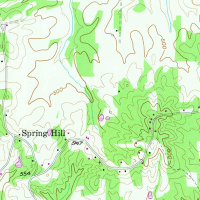 United States Geological Survey Juno, TN (1955, 24000-Scale) digital map