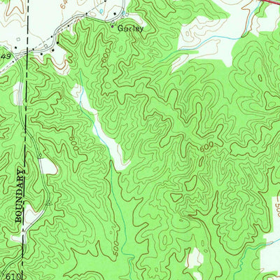 United States Geological Survey Juno, TN (1955, 24000-Scale) digital map