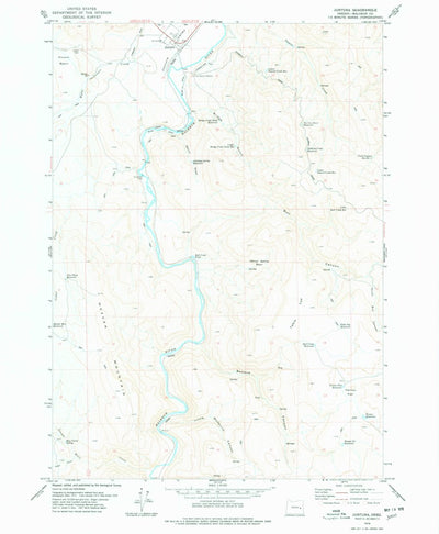 United States Geological Survey Juntura, OR (1978, 24000-Scale) digital map