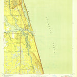 United States Geological Survey Jupiter, FL (1950, 24000-Scale) digital map