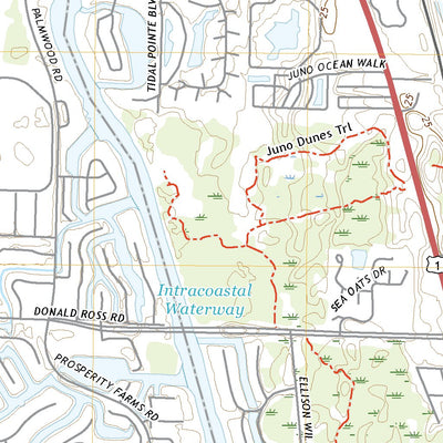 United States Geological Survey Jupiter, FL (2021, 24000-Scale) digital map