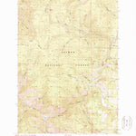 United States Geological Survey Jureano Mountain, ID (1989, 24000-Scale) digital map