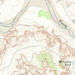 United States Geological Survey Justiceburg NW, TX (1969, 24000-Scale) digital map
