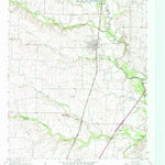 United States Geological Survey Justin, TX (1960, 24000-Scale) digital map