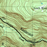 United States Geological Survey Kaaterskill Clove, NY (1997, 24000-Scale) digital map