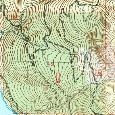 United States Geological Survey Kachess Lake, WA (2003, 24000-Scale) digital map