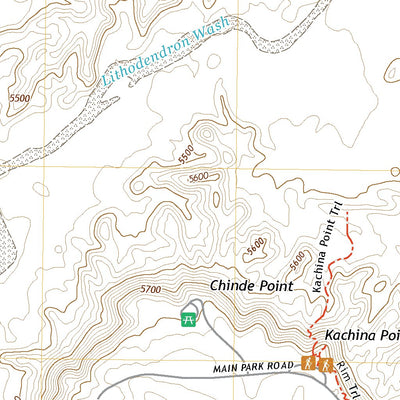 United States Geological Survey Kachina Point, AZ (2021, 24000-Scale) digital map