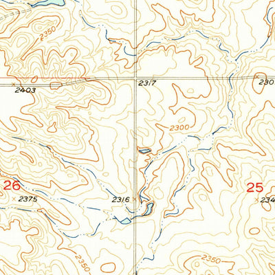 United States Geological Survey Kadoka NE, SD (1954, 24000-Scale) digital map