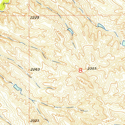 United States Geological Survey Kadoka NE, SD (1954, 24000-Scale) digital map