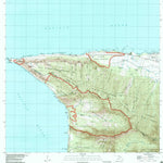 United States Geological Survey Kaena, HI (1998, 24000-Scale) digital map