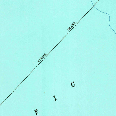 United States Geological Survey Kaguyak D-5, AK (1952, 63360-Scale) digital map