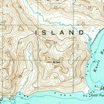 United States Geological Survey Kaguyak D-5, AK (1952, 63360-Scale) digital map