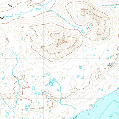 United States Geological Survey Kaguyak D-6, AK (1952, 63360-Scale) digital map