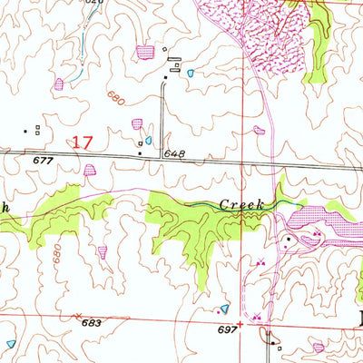 United States Geological Survey Kahoka, MO (1949, 24000-Scale) digital map