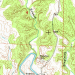 United States Geological Survey Kahoka, MO (1950, 24000-Scale) digital map
