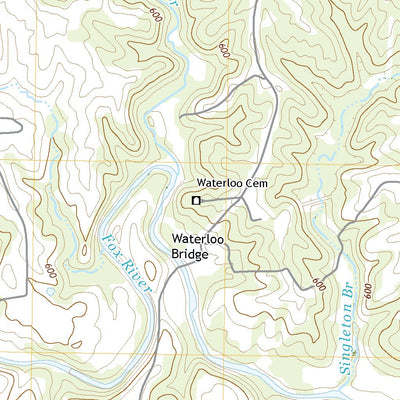 United States Geological Survey Kahoka, MO (2021, 24000-Scale) digital map