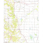 United States Geological Survey Kahoka SE, MO (1949, 24000-Scale) digital map