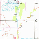 United States Geological Survey Kahoka SE, MO (1949, 24000-Scale) digital map