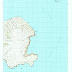United States Geological Survey Kahoolawe East, HI (1991, 24000-Scale) digital map