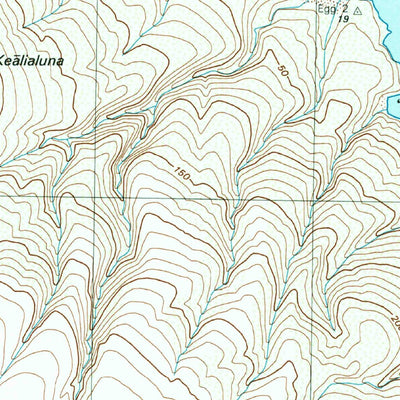 United States Geological Survey Kahoolawe East, HI (1991, 24000-Scale) digital map