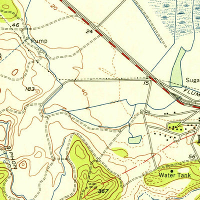 United States Geological Survey Kahuku, HI (1954, 24000-Scale) digital map