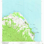 United States Geological Survey Kahuku, HI (1983, 24000-Scale) digital map