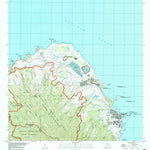 United States Geological Survey Kahuku, HI (1998, 24000-Scale) digital map